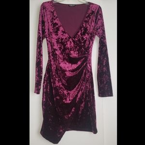 Velvet Fashion Nova Dress